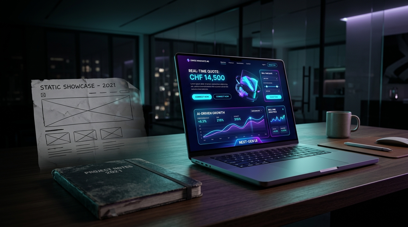 Pourquoi un simple site vitrine ne suffit plus en 2026