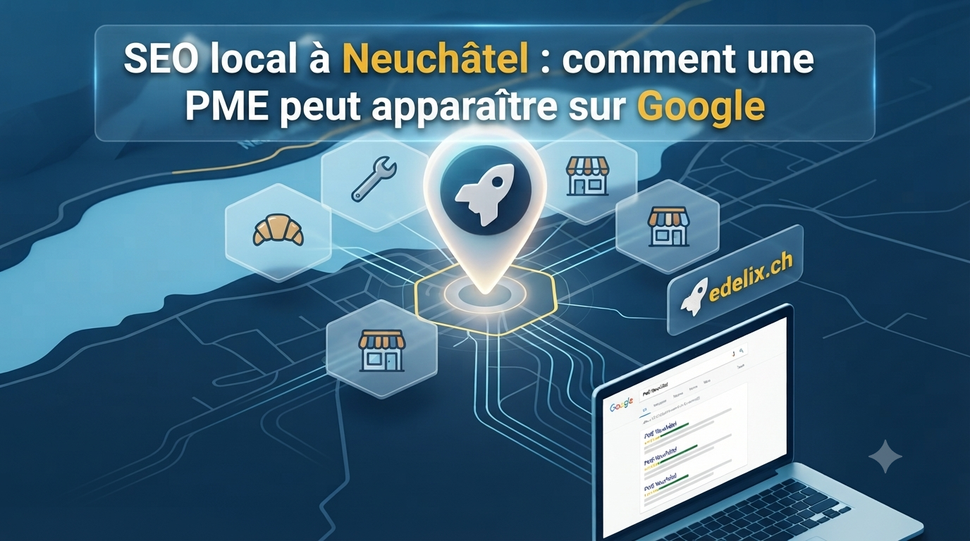 SEO local pour PME à Neuchâtel sur Google